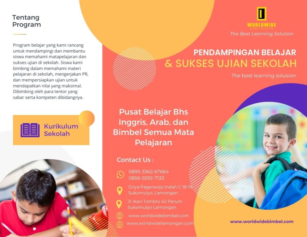 Pendampingan Belajar & Sukses Ujian Sekolah